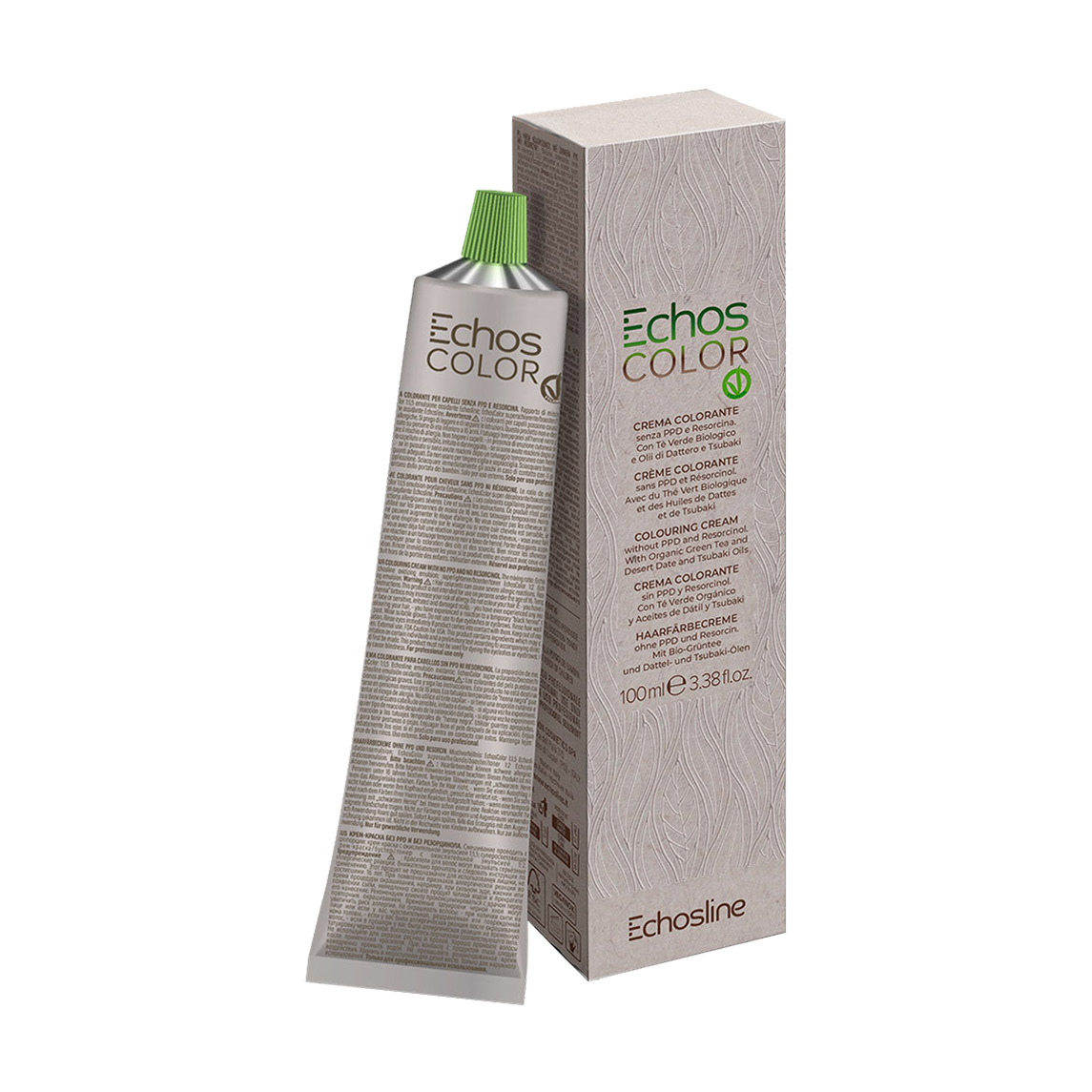 Уцінка! Крем-фарба для волосся Echosline Echos Color Colouring Cream, 6.7 Коричневий темний блондин, 100 мл